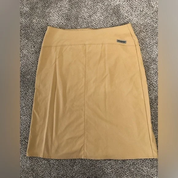 Vintage Patagonia tan nylon skirt size 14 - Picture 2 of 7